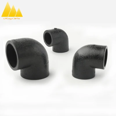 Competitive Prices Socket Fusion Plastic Fittings Various HDPE Pipes Fittings for Water Supply System