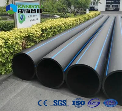 HDPE Water Pipe PE100 SDR17 SDR11 DN16-1600 Manufacture
