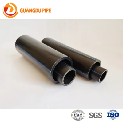 HDPE Pipe for Portable Water Wwth Blue Line