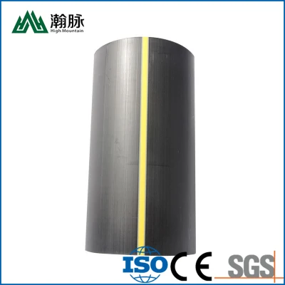 PE Yellow Gas Pipe PE100 Plastic HDPE Flexible Gas Pipe