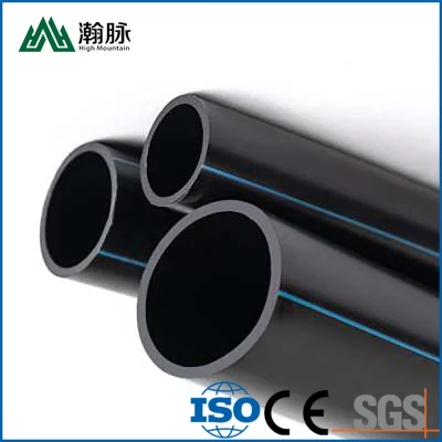 PE100 Agriculture Pipe 110mm 400mm 6 Inch HDPE Water Supply Pipes
