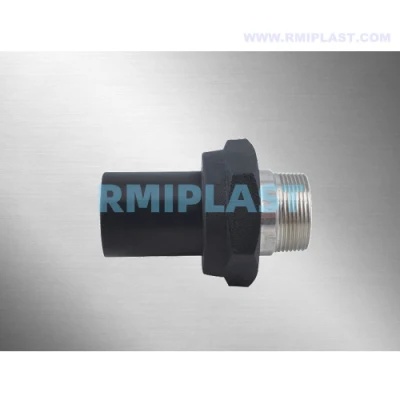 PE Male Thread Adaptor of Socket Fusion SDR11 SDR17 HDPE Fittings Coupler Coupling Connector Pipe Fitting by ISO DIN Pn10 for Water Supply