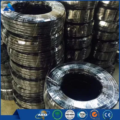  Plumbing Materials Black Plastic Polyethylene PE 100 HDPE Water Pipe Manufacture Prices for Drain Hot Sold