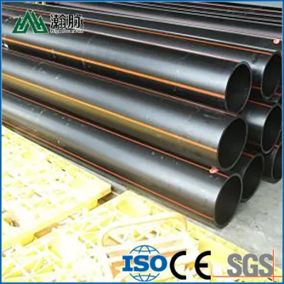 High Quality HDPE Perforated Drainage Pipe 180mm 160mm SDR26 SDR21 Coal Mine PE Pipe