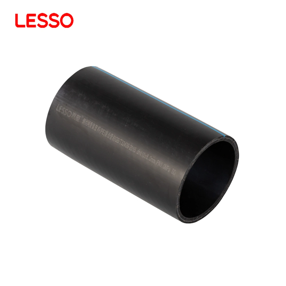 High Impact and Breakage Resistance Poly Plastic Pipe for Water Supply PE Pipe Used in Tap Water