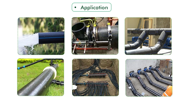SDR 11 HDPE 100 DN25 Black Pipe Price List Irrigation PE Pipe