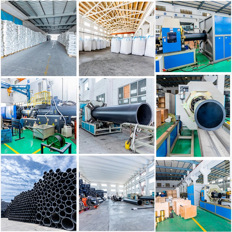 PE100 HDPE Pipe SDR11 120mm 180mm 220mm Water Supply Pipe
