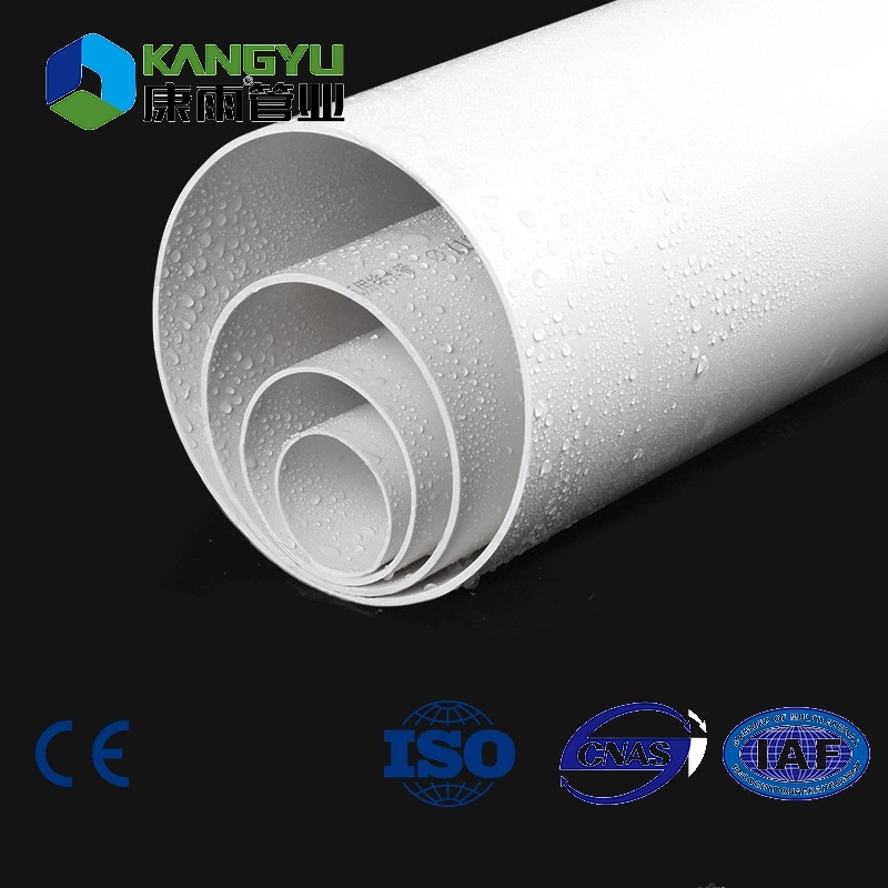 4in 6 6.5 10 12 15 18 24 30 32 Inch PVC Pressure Drainage Pipe in UAE