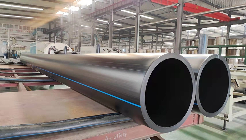 HDPE PE100 High Density Polyethylene Water Pipe of SDR26/SDR21/SDR17/SDR13.6/SDR11 Size DN32-1200mm Diameter PE Tube HDPE Fitting Pipe