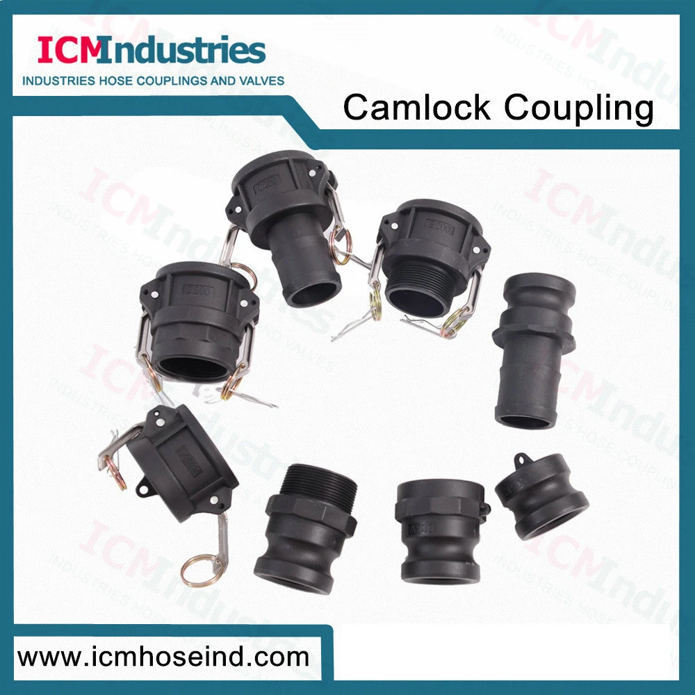 Poly Propylene Female End PP Camlock Quick Disconnect Fittings
