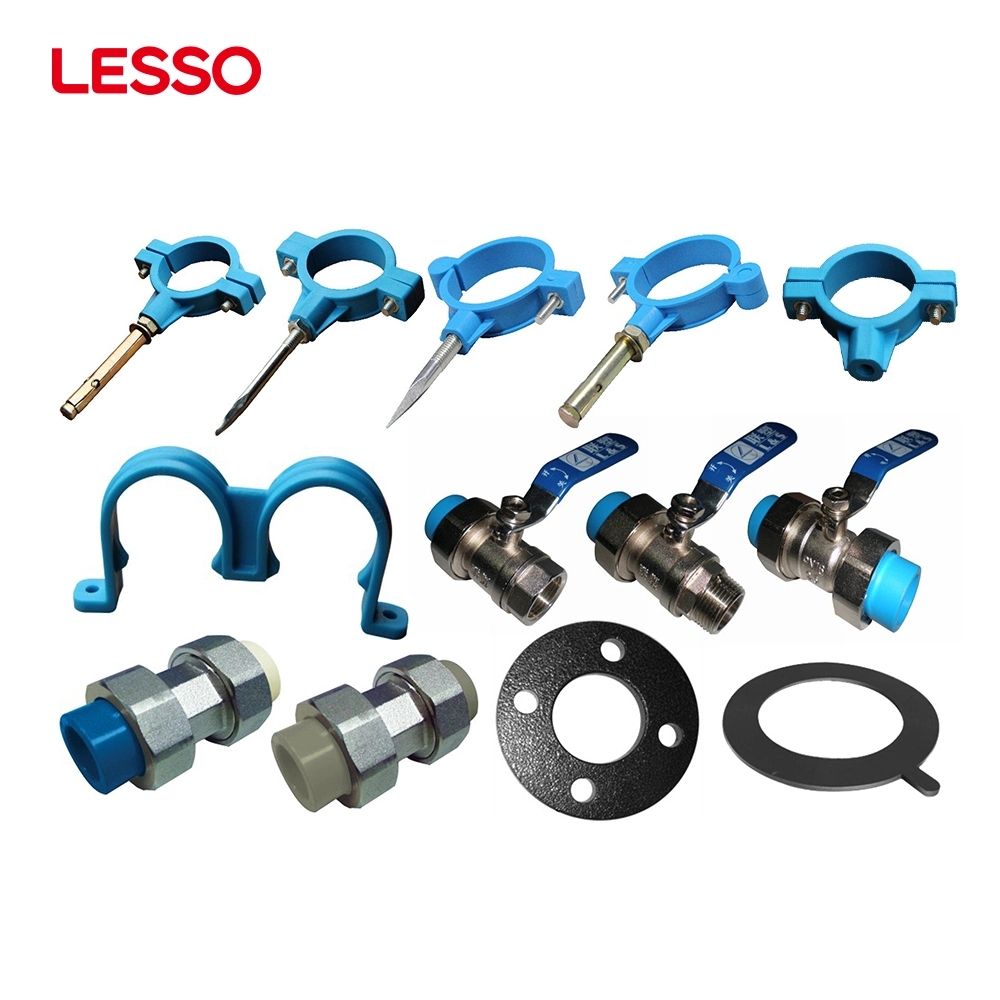 Lesso Wholesale High Quality All Types Blue Male Elbow PE Water Pipe Socket Fusion Joint Fittings