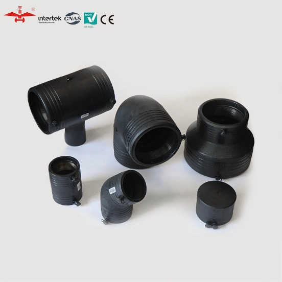 PE Fitting Electrofusion Reducing Tee HDPE Pipe Fitting