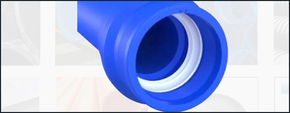 PE100 Dual-Sealing Polyethylene Composite Pipe SDR9/17 HDPE Steel Skeleton Reinforced Tube