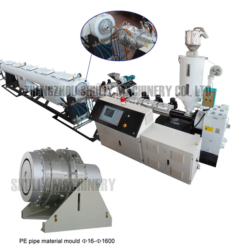 HDPE PE Pipe Making Machine/Production Line /Extruder Plant for Water and Gas