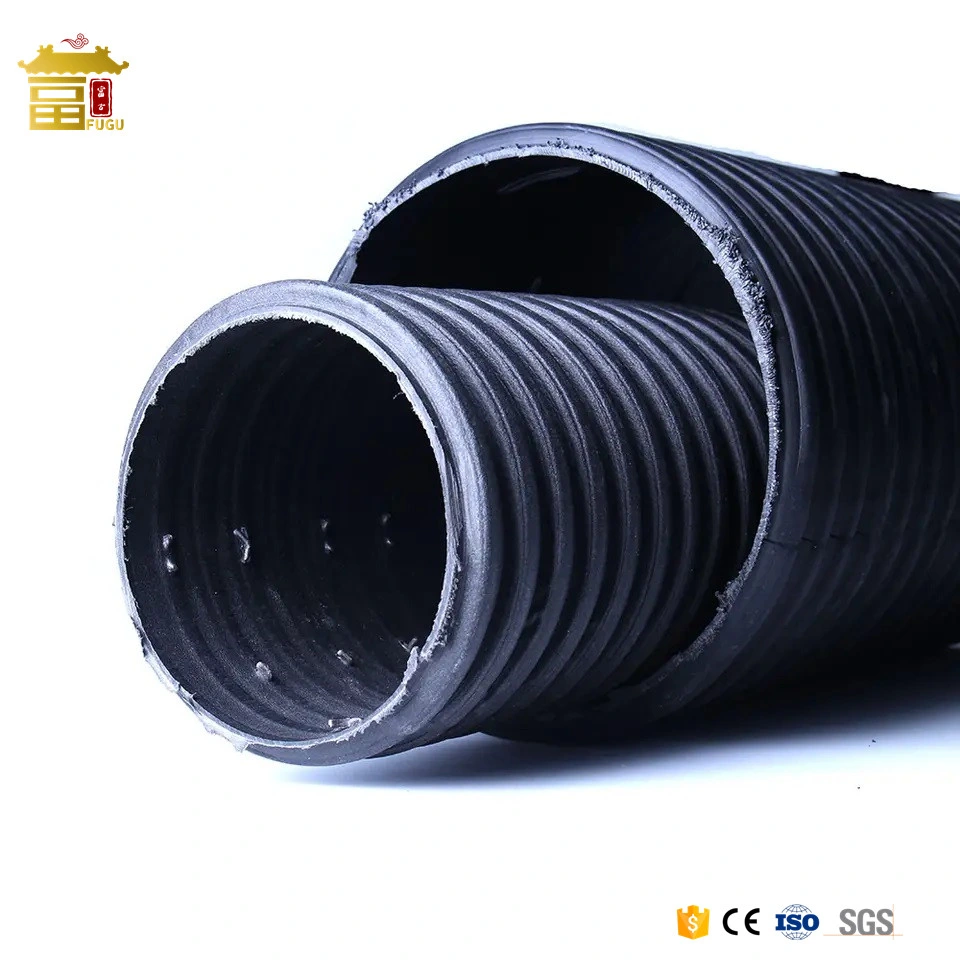 Highway Tunnel Municipal Engineering Drainage Drainage HDPE Perforated Corrugated Drainage Pipes.