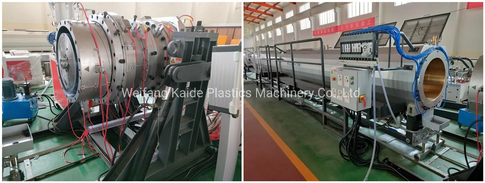 HDPE Plastic Gas Pressure Pipe Production Line/Plastic PE PP HDPE PPR Pipe Making Machine Extrusion Production Line