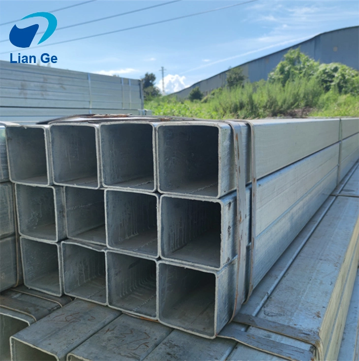 Liange Rectangular Round Square Ms Iron Mild Carbon Steel Tube Black Welded Oil Well Gas Round Square Pipe Manufacturers