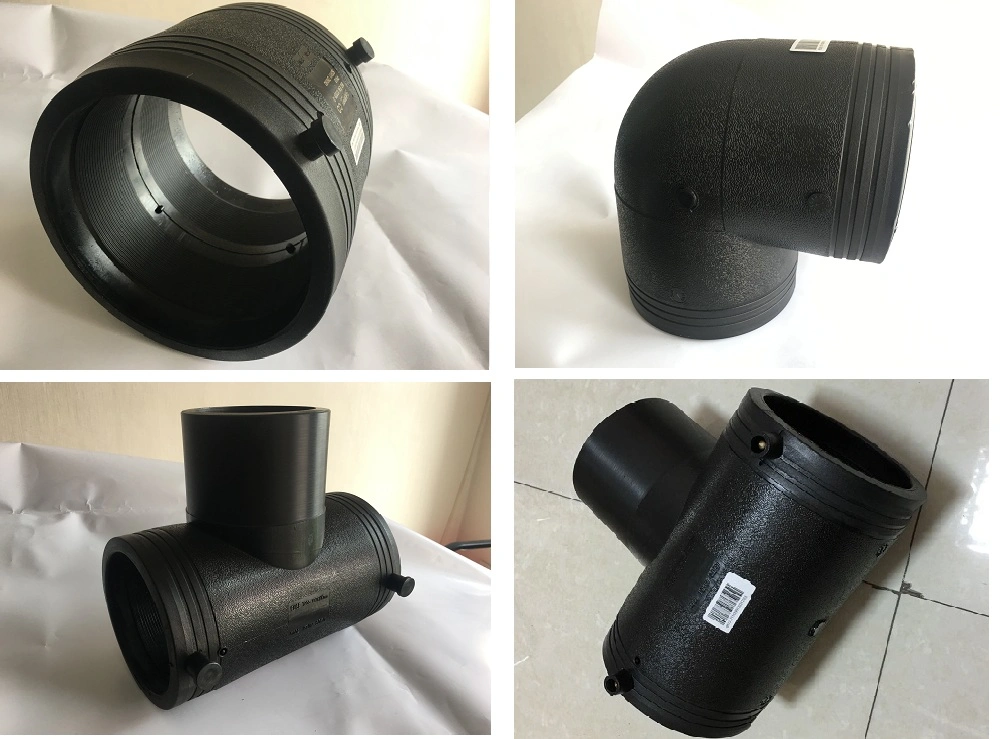 Multi-Size PE HDPE Pipe Electrofusion Fitting Electro Fusion Coupler Equal Coupling for HDPE Pipe