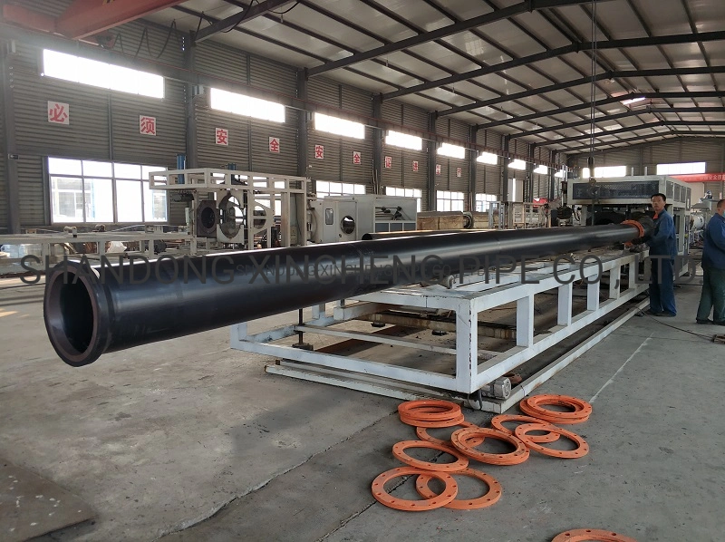 Manufacture Dredging HDPE Pipe Floating Pipelines for Dredger