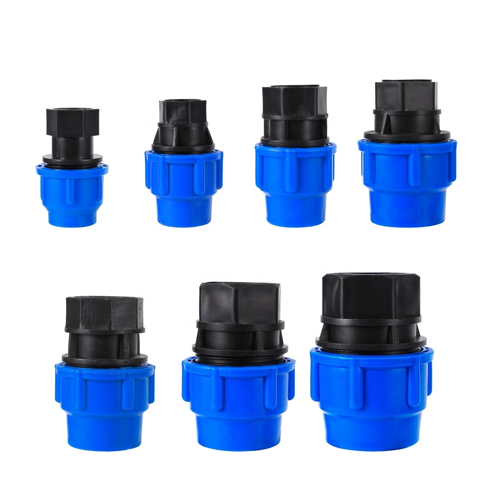 1/2 3/4 1 1.2 1.5 Inch Female Thread to 20/25/32/40/50mm PE Pipe Water Fittings Quick Connection Irrigation Tube Fitting