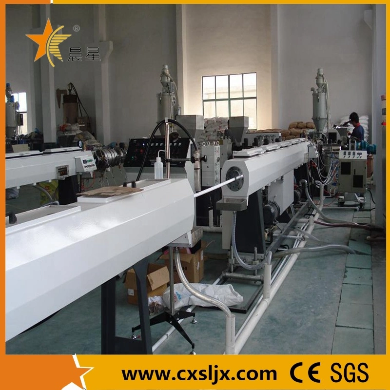 Lower Price Manufacturer 3-Layers Hpde Pipe Making Machine Plant Extrusion Line Producer