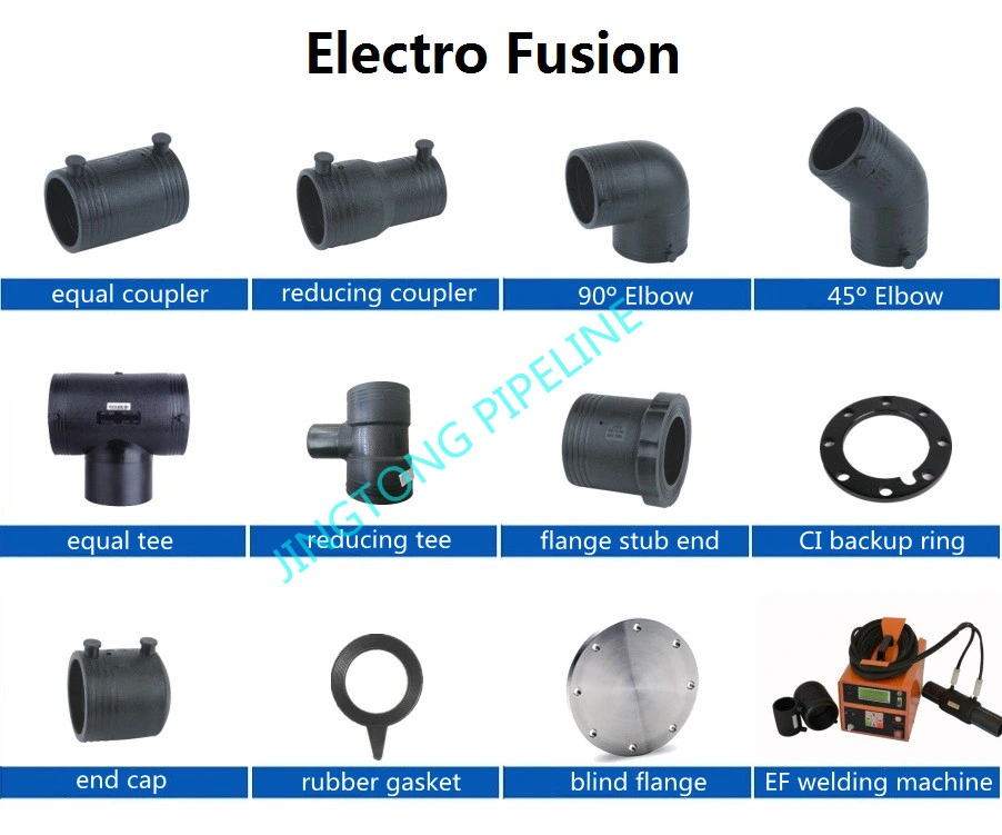 HDPE Fittings PE100 Accessories Male and Female Adapter Sokcet Fusion