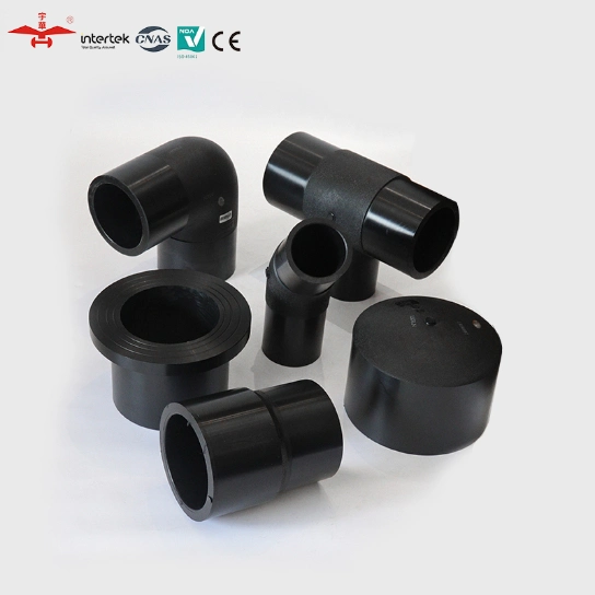 HDPE Pipe Fitting with Two Purge Ball Valve for Water or Gas Project