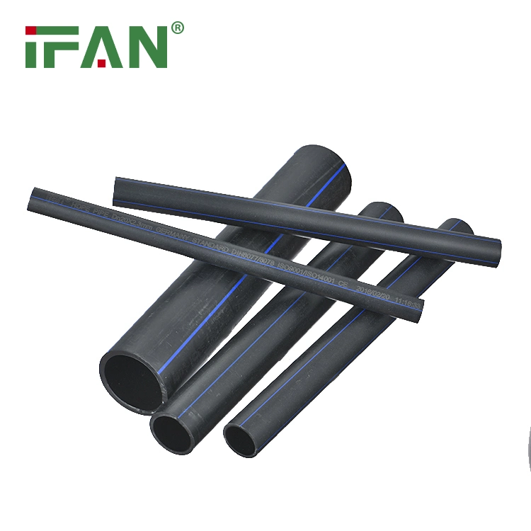 Ifan CE Certificate Drip Irrigation Pipe HDPE Pipe Price List 20-110mm PP Compression HDPE Pipe