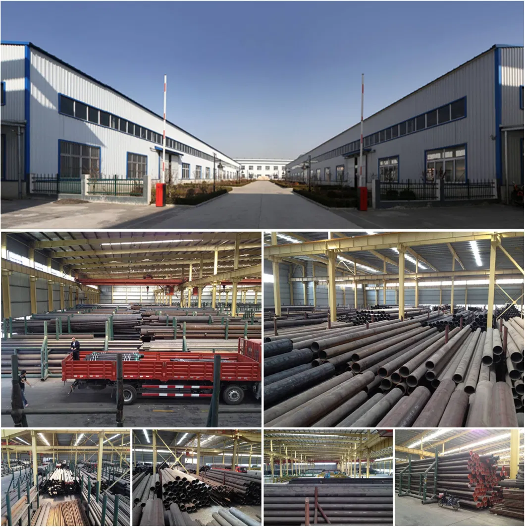 Steel Pipe Manufacturer ASTM A53 A106 Q195 Q235B 1045 Round Hot Rolled Steel Pipe Welded or Seamless Mild Carbon Steel Pipe API 5L Sch40 Oil and Gas Pipeline