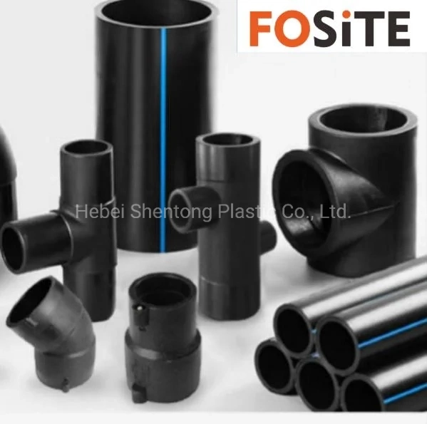 Fosite China Manufacture 400mm 500mm 160mm 180mm 25mm 90mm PE100 Pn20 43mm Various Models HDPE Pipe