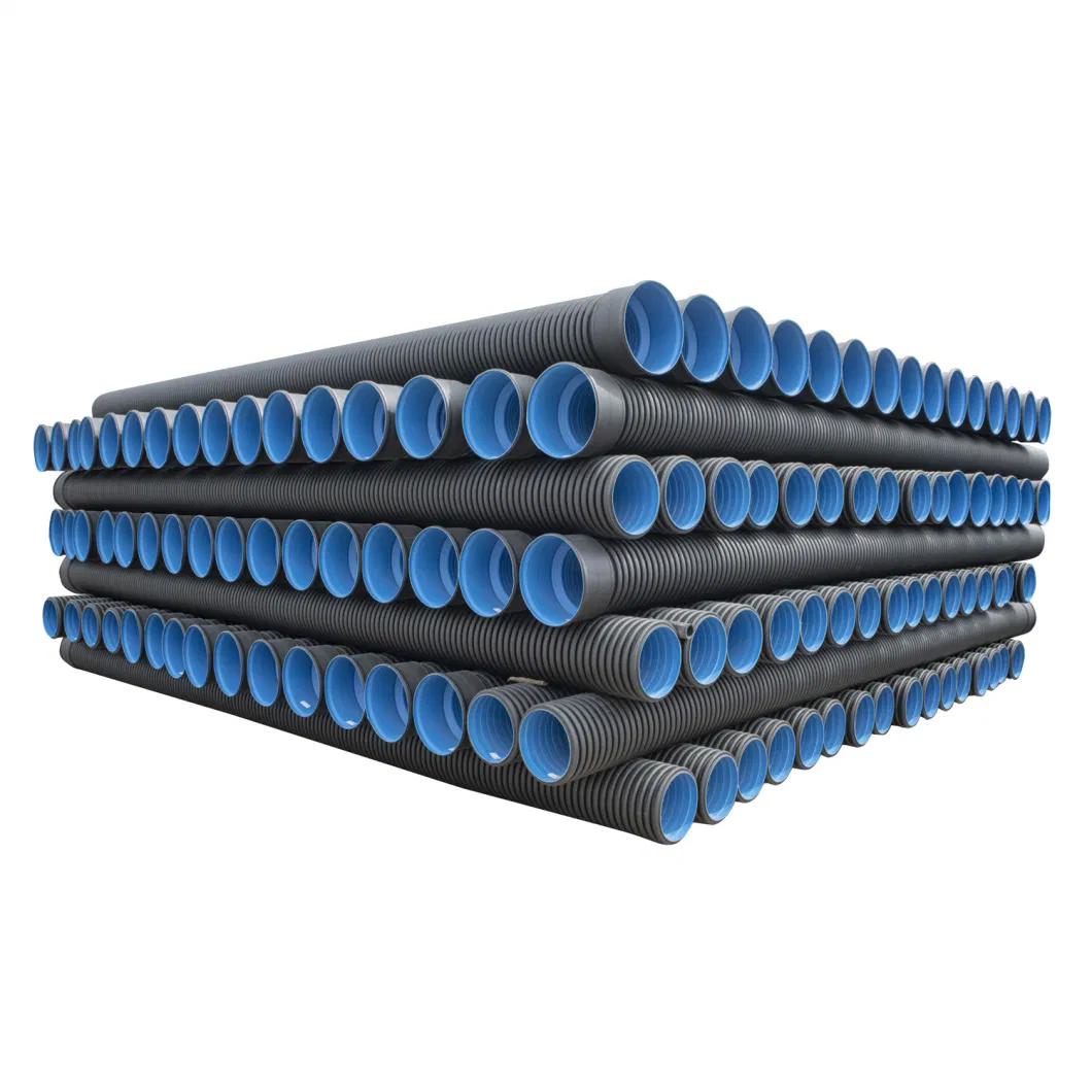 Black Raw Material PE Plastic HDPE Water Pipes