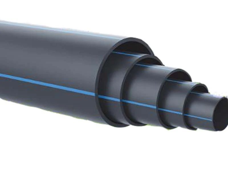 SDR11/SDR17/SDR21 PE 100 Large Diameter Plastic Pipe for Biogas Drainage