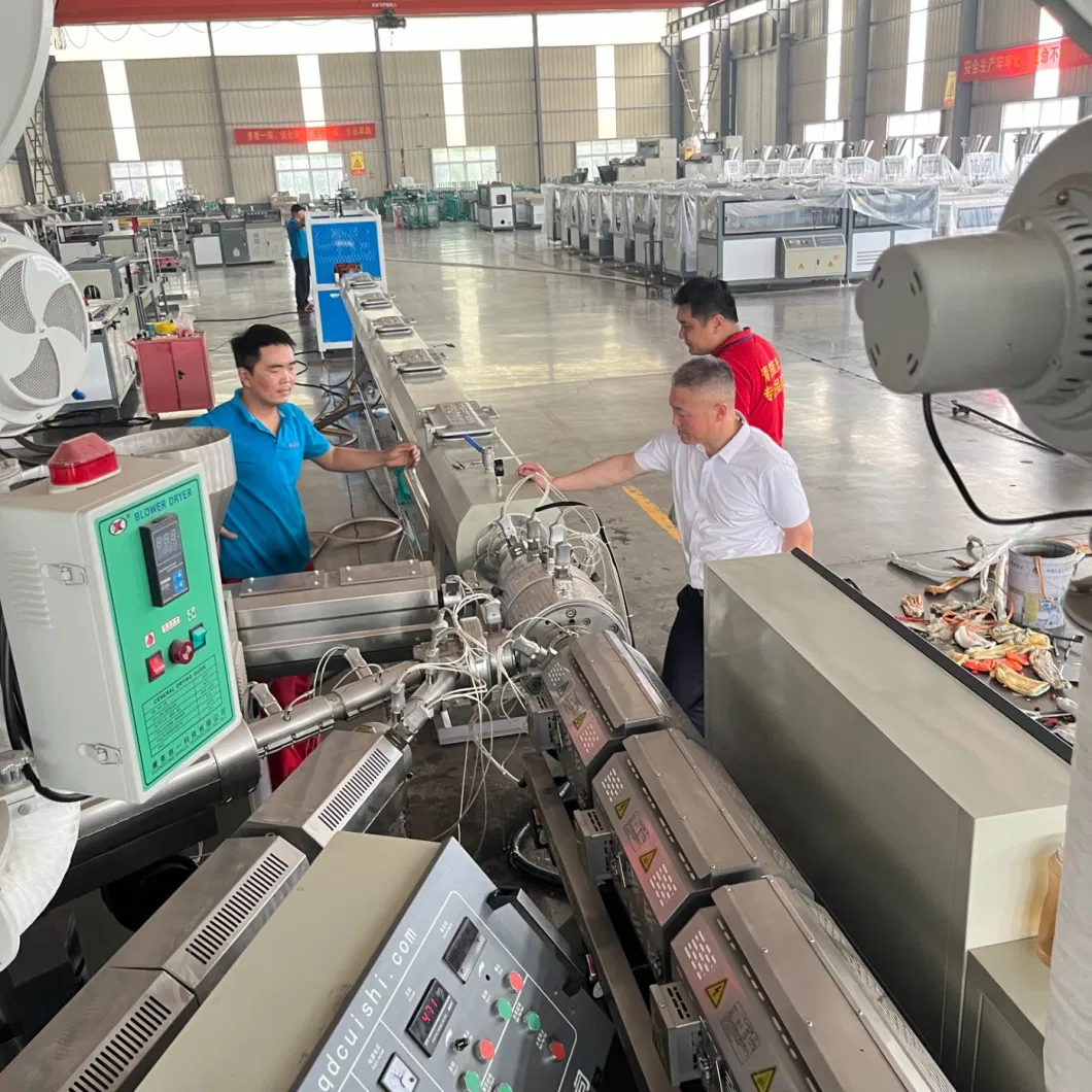 Single Screw Plastic Extruder PPR/Pert/Threading Pipe Production Line