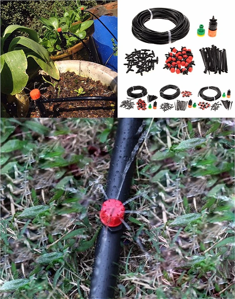 Agricultural 50mm PE Tubing Poly Drip Pipe Irrigation