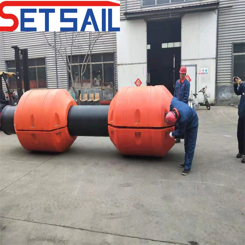 Sewage HDPE Pipe for Dredging Machinery with Rubber Hose