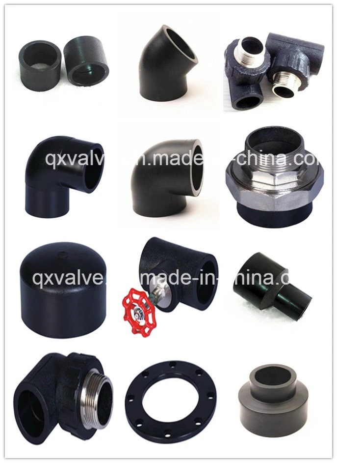 High Quality PE100 Butt Welded Socket Fusion HDPE Pipe Fitting