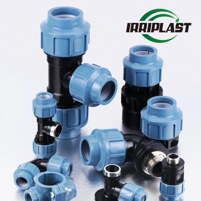 PP Compression Fitting HDPE Fitting Plumbing Fitting Female Adaptor with Brass Threaded Insert