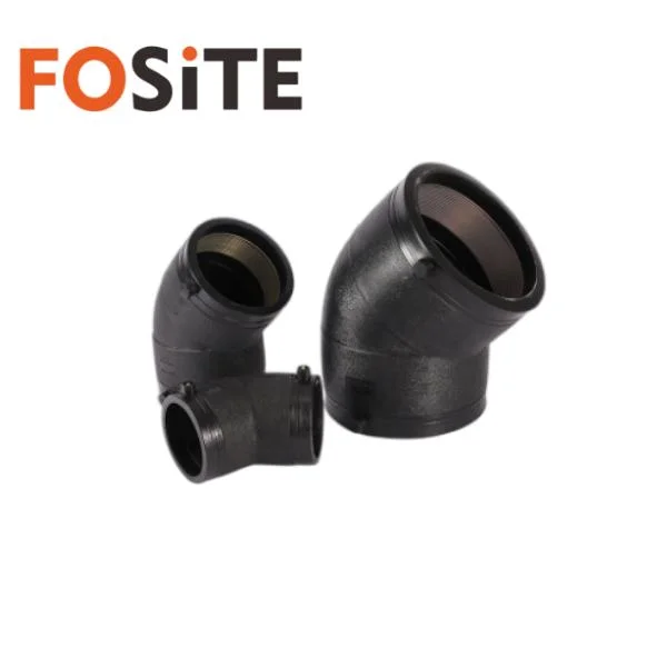 Fosite PE 100 HDPE Pipe Fittings Socket Fusion Butt Fusion Electrofusion HDPE Fittings