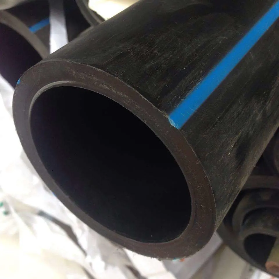 Black Raw Material PE Plastic HDPE Water Pipes