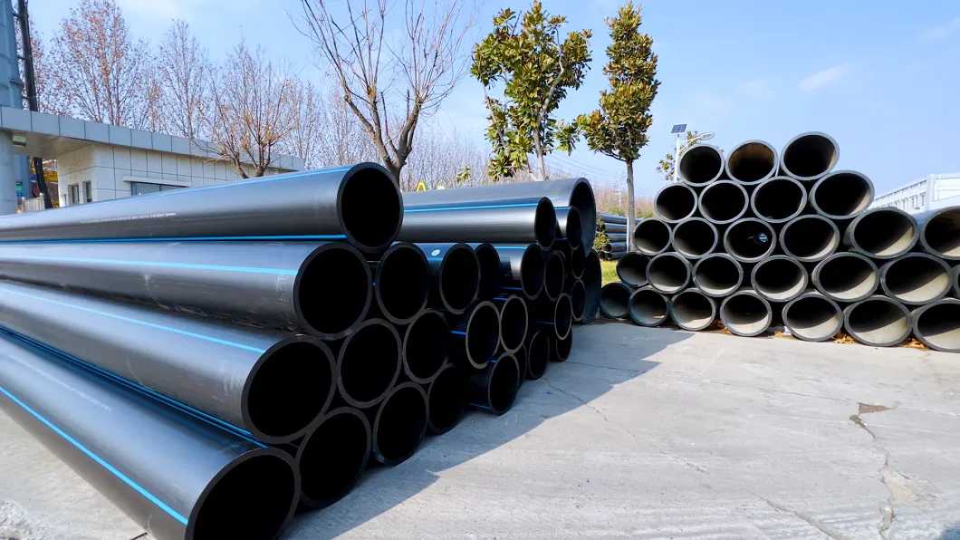 Wholesale Black Household Plastic Products 160mm HDPE Pipe SDR11 for Water Supply