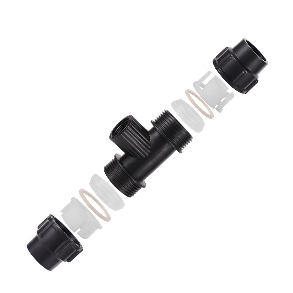 20~50mm Quick Coupling Garden Water HDPE Pipe Connector Agriculture Irrigation System PE Pipe Fittings