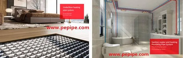 2020 Golden Supplier of HDPE Plastic Pipe for Underfloor Heating System