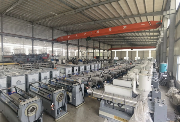 Plastic Pipe Making Machine Extrusion Single Screw Extruder HDPE Pipe Production Line