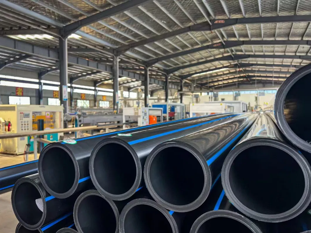 DN20-DN1200 PE100 Water Pipe HDPE Pipe for Potable Water Supply Fire Protection Agricultural Irrigation