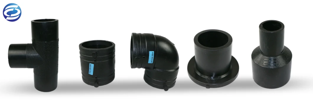 Manufacturer Tee/Pipe Elbow/Flange HDPE Pipe Fitting with Butt Fusion Welding/Electrofusion for Irrigation/Water Supply/Mining