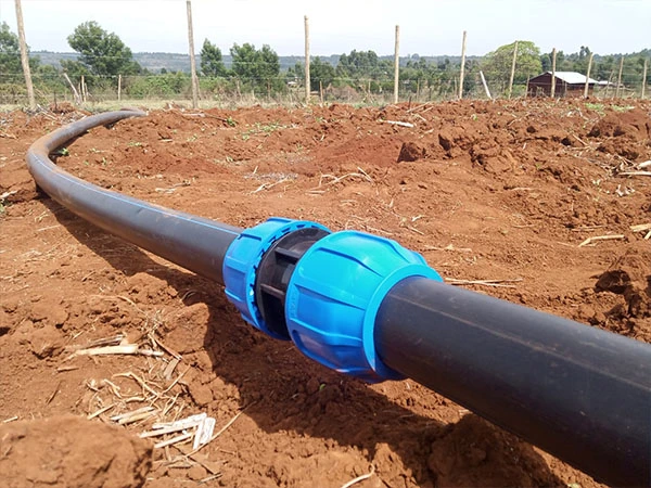 SDR11/SDR17/SDR21 PE 100 Large Diameter Plastic Pipe for Biogas Drainage