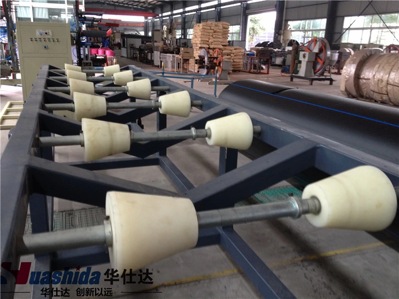 S Yellow Black Underground Buried Direct Burial Plastic PE HDPE Poly Polyethylene Water Natrural Gas Supply Pipe Extrusion Production Line