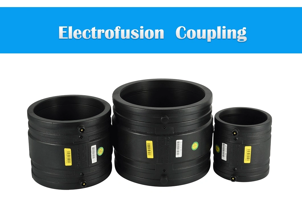 HDPE Pipe Fittings Electrofusion Coupling SDR11 SDR17