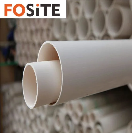 Fosite Factory Outlet Full Form PVC Pipe in UAE for Water Supply 500mm Pn10 Pn8 1-16 in Diameter UPVC Pipe Plastic Tube Price