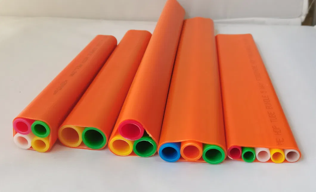 Direct Installation HDPE Microduct Pipe for Air Blowing Optic Fiber Cable